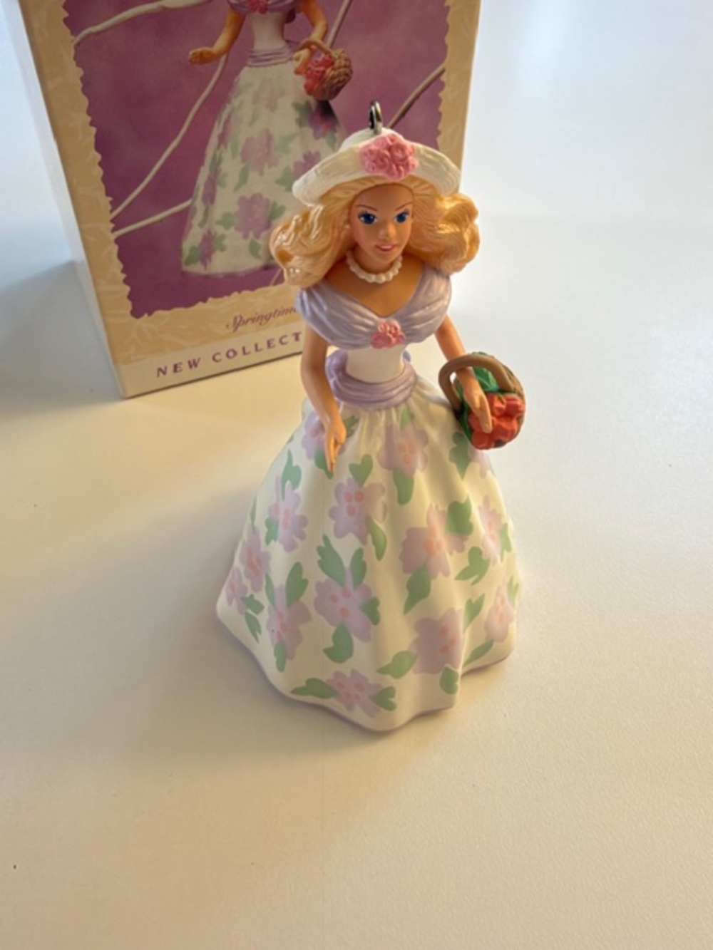 Hallmark Springtime Barbie 1995 Keepsake Ornament #1 Vintage